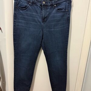 Liverpool Dark Blue Women's Skinny Jeans